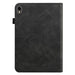 SVcase Premium for Galaxy Tab S10 11 / S9 11 / S9 FE 10.9 case PU Stand Cover Line with Card Slots - Black - SVcase