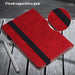 SVcase Premium for Galaxy Tab A9 plus 11 case with Card Slots PU Leather Line Imprinted Tablet Cover - Red - SVcase