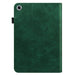SVcase Premium for Galaxy Tab A9 plus 11 case with Card Slots PU Leather Line Imprinted Tablet Cover - Green - SVcase