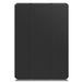 For Samsung Galaxy Tab S9 FE 10.9 Leather Case Tri-fold Stand Pen Slot Tablet Cover - Black - buy-cases